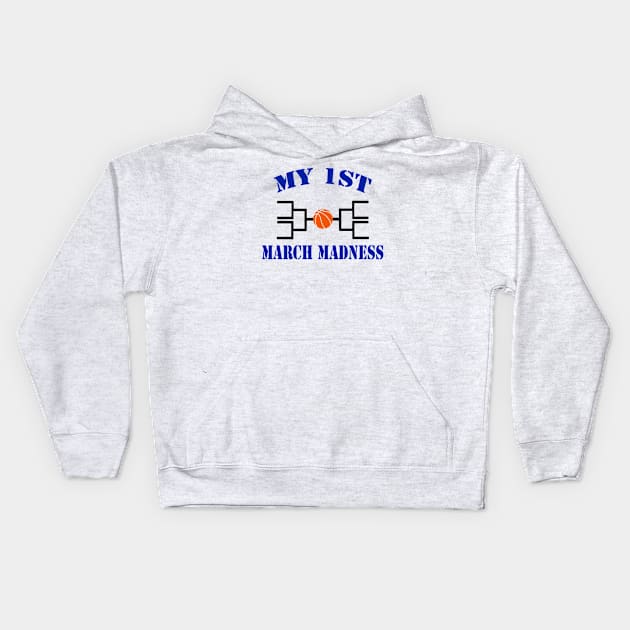 First March Madness 2022 Kids Hoodie by FanSwagUnltd